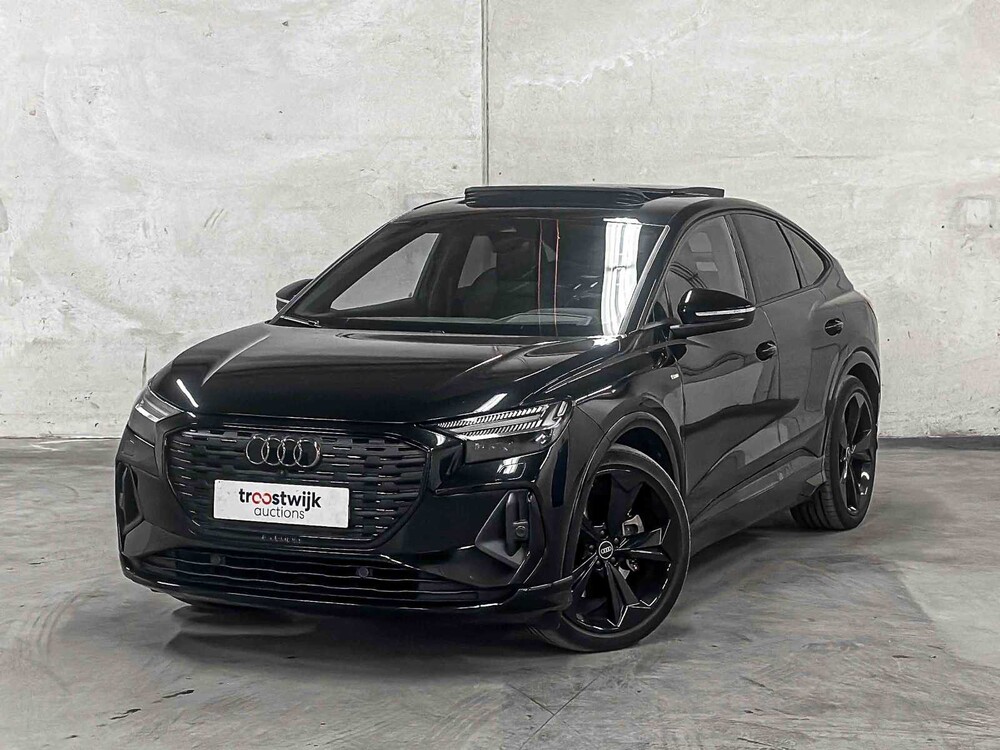 Audi Q4 Sportback E-Tron S-Line 50 Quattro Advanced Edition (BLACK-OPTIC) 77kWh 299pk 2021 (Origineel-NL), N-644-PH