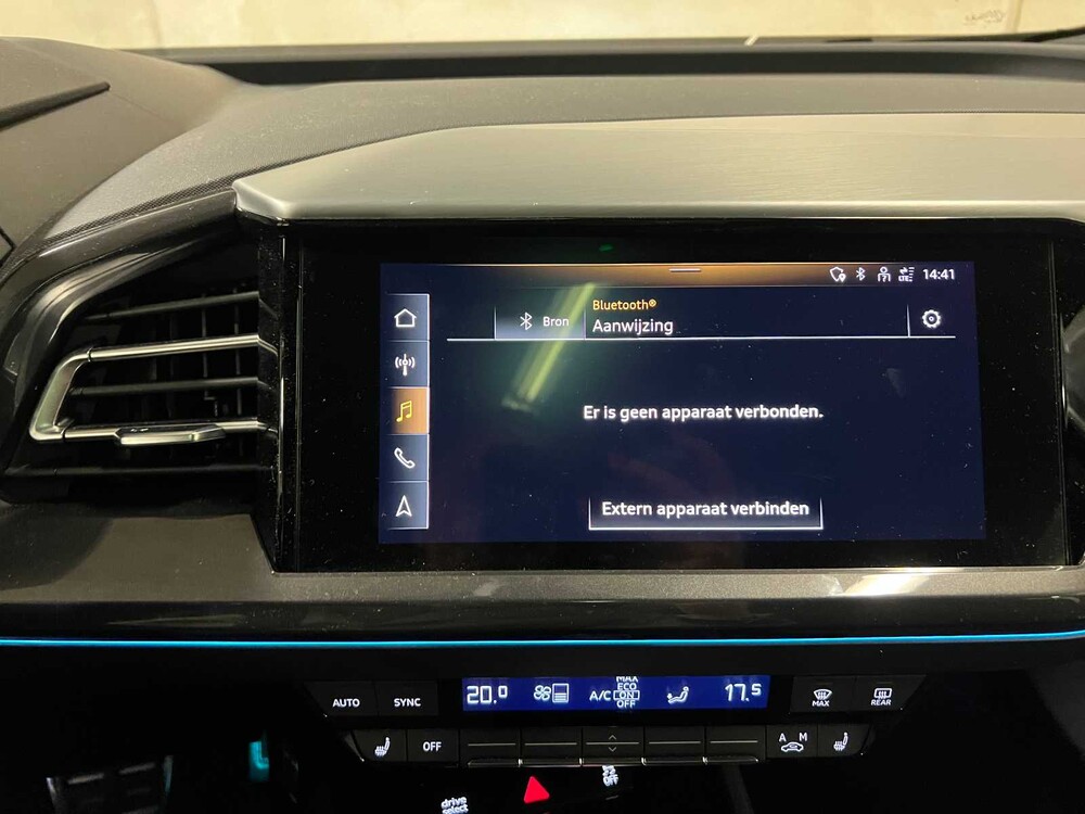 Audi Q4 Sportback E-Tron S-Line 50 Quattro Advanced Edition (BLACK-OPTIC) 77kWh 299pk 2021 (Origineel-NL), N-644-PH