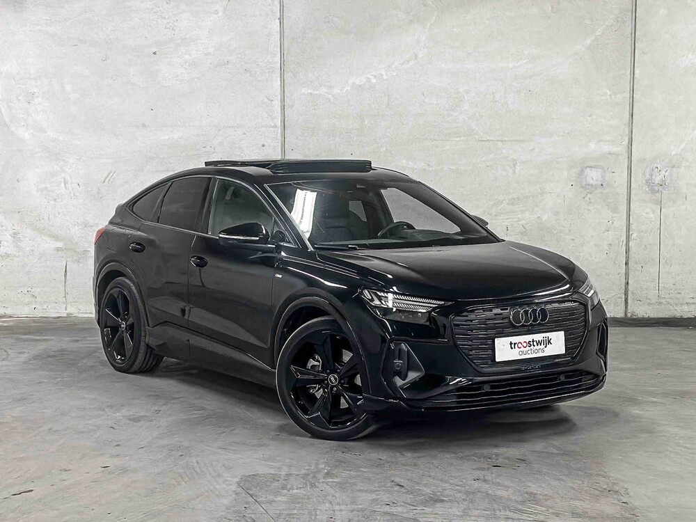 Audi Q4 Sportback E-Tron S-Line 50 Quattro Advanced Edition (BLACK-OPTIC) 77kWh 299pk 2021 (Origineel-NL), N-644-PH