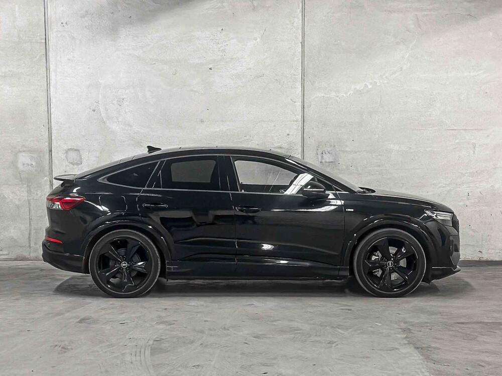 Audi Q4 Sportback E-Tron S-Line 50 Quattro Advanced Edition (BLACK-OPTIC) 77kWh 299pk 2021 (Origineel-NL), N-644-PH