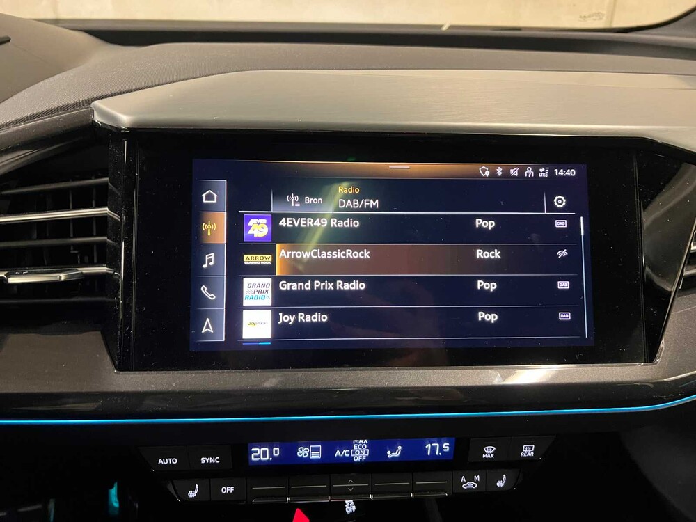 Audi Q4 Sportback E-Tron S-Line 50 Quattro Advanced Edition (BLACK-OPTIC) 77kWh 299pk 2021 (Origineel-NL), N-644-PH