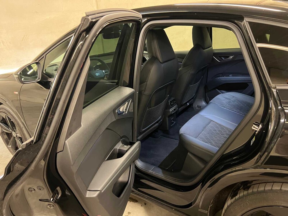 Audi Q4 Sportback E-Tron S-Line 50 Quattro Advanced Edition (BLACK-OPTIC) 77kWh 299pk 2021 (Origineel-NL), N-644-PH