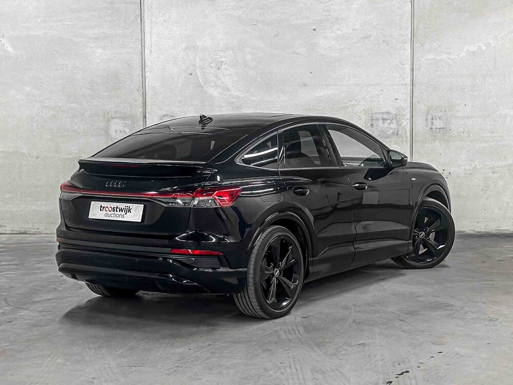 Audi Q4 Sportback E-Tron S-Line 50 Quattro Advanced Edition (BLACK-OPTIC) 77kWh 299pk 2021 (Origineel-NL), N-644-PH