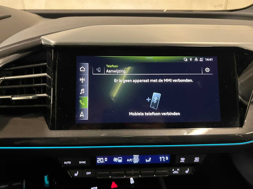 Audi Q4 Sportback E-Tron S-Line 50 Quattro Advanced Edition (BLACK-OPTIC) 77kWh 299pk 2021 (Origineel-NL), N-644-PH