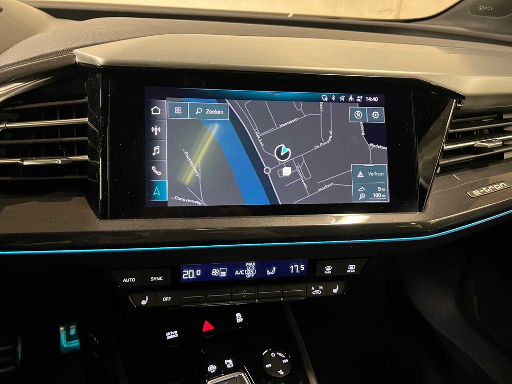 Audi Q4 Sportback E-Tron S-Line 50 Quattro Advanced Edition (BLACK-OPTIC) 77kWh 299pk 2021 (Origineel-NL), N-644-PH