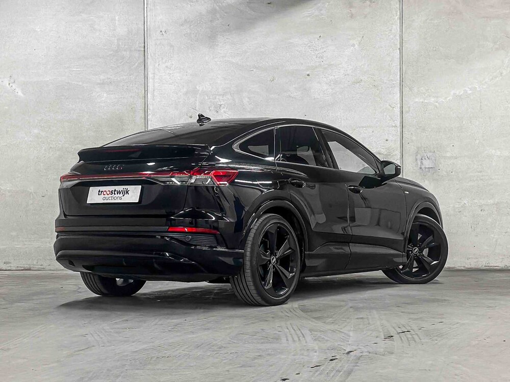 Audi Q4 Sportback E-Tron S-Line 50 Quattro Advanced Edition (BLACK-OPTIC) 77kWh 299pk 2021 (Origineel-NL), N-644-PH