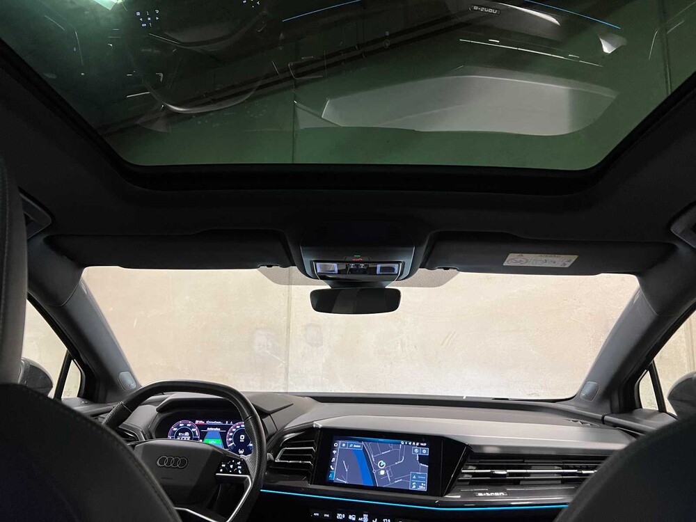 Audi Q4 Sportback E-Tron S-Line 50 Quattro Advanced Edition (BLACK-OPTIC) 77kWh 299pk 2021 (Origineel-NL), N-644-PH