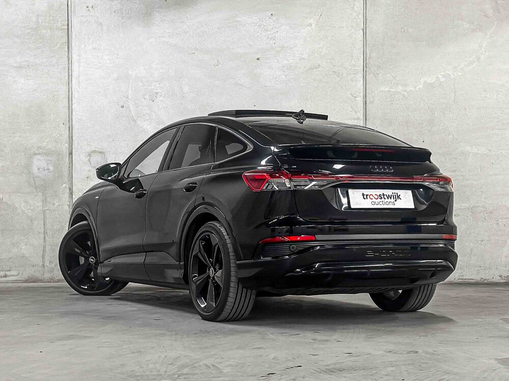 Audi Q4 Sportback E-Tron S-Line 50 Quattro Advanced Edition (BLACK-OPTIC) 77kWh 299pk 2021 (Origineel-NL), N-644-PH