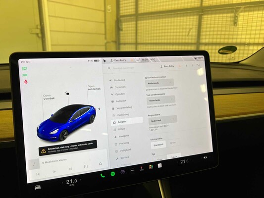 Tesla Model 3 Standard RWD Plus 60 kWh (Original-NL & 1. Besitzer) 238PS 2019, G-021-BB