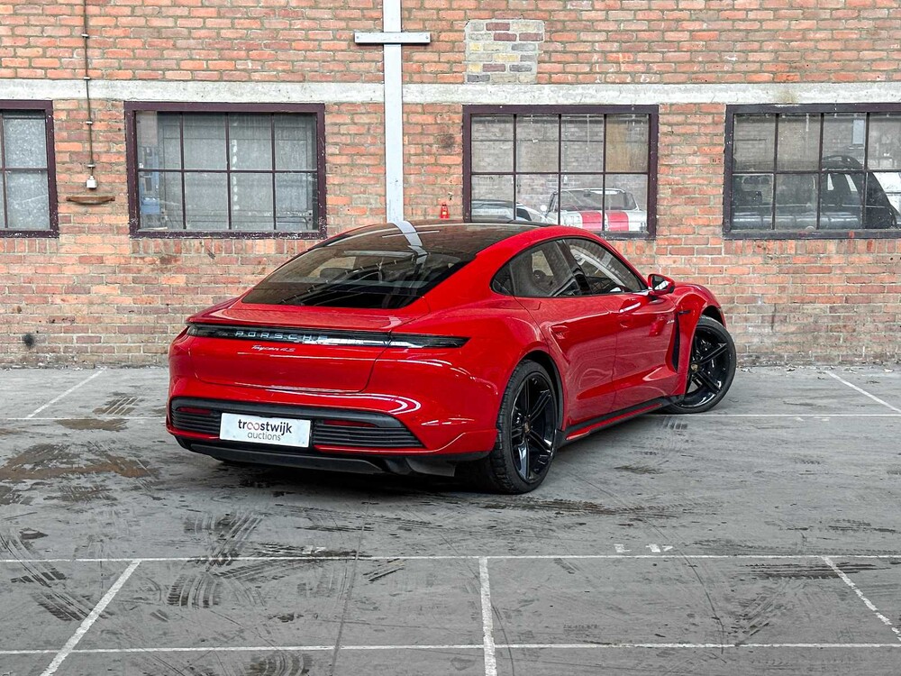 Porsche Taycan 4S PERFORMANCE 84kWh 489pk 2021 (Origineel-NL + 1e Eigenaar)(Sport Design + Sport Chrono), K-789-NF