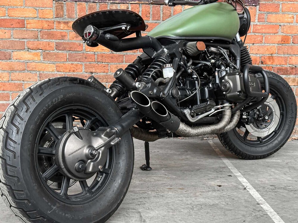 Honda GL1200 Interstate (CUSTOM GOLDWING) 1181cc 1987, MN-44-RD Cafe Racer Motorfiets