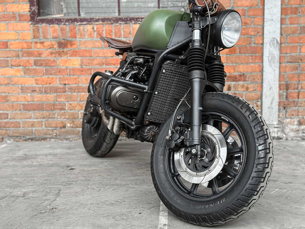 Honda GL1200 Interstate (CUSTOM GOLDWING) 1181cc 1987, MN-44-RD Cafe Racer Motorfiets