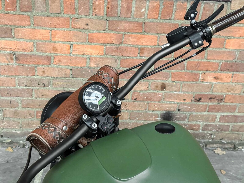 Honda GL1200 Interstate (CUSTOM GOLDWING) 1181cc 1987, MN-44-RD Cafe Racer Motorfiets