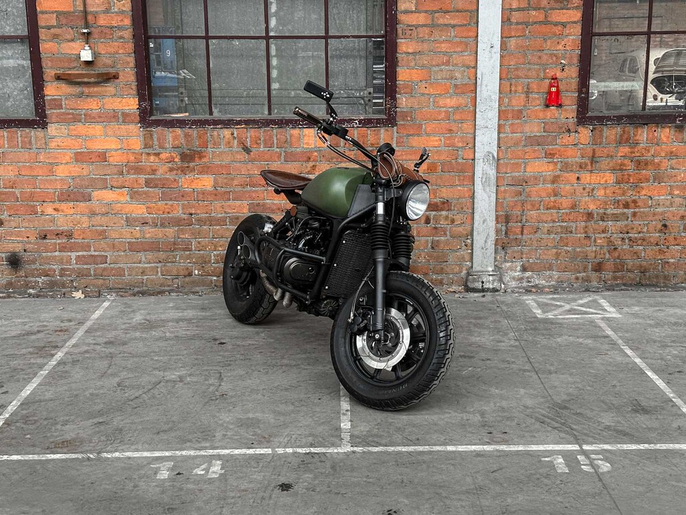 Honda GL1200 Interstate (CUSTOM GOLDWING) 1181cc 1987, MN-44-RD Cafe Racer Motorfiets