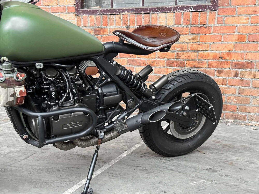 Honda GL1200 Interstate (CUSTOM GOLDWING) 1181cc 1987, MN-44-RD Cafe Racer Motorfiets