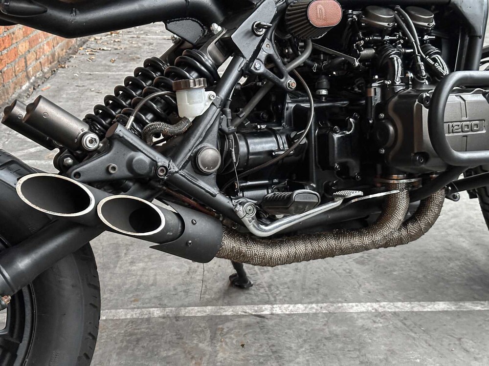 Honda GL1200 Interstate (CUSTOM GOLDWING) 1181cc 1987, MN-44-RD Cafe Racer Motorfiets