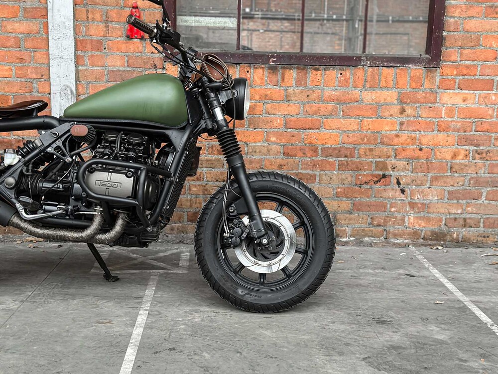 Honda GL1200 Interstate (CUSTOM GOLDWING) 1181cc 1987, MN-44-RD Cafe Racer Motorfiets