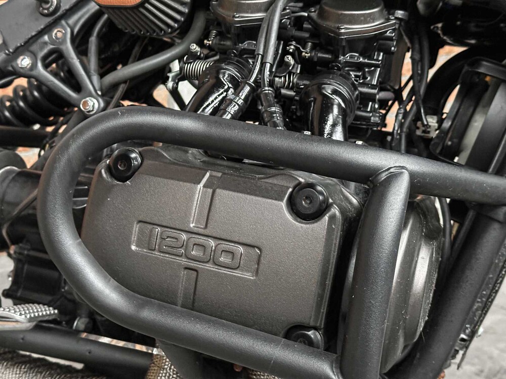 Honda GL1200 Interstate (CUSTOM GOLDWING) 1181cc 1987, MN-44-RD Cafe Racer Motorfiets