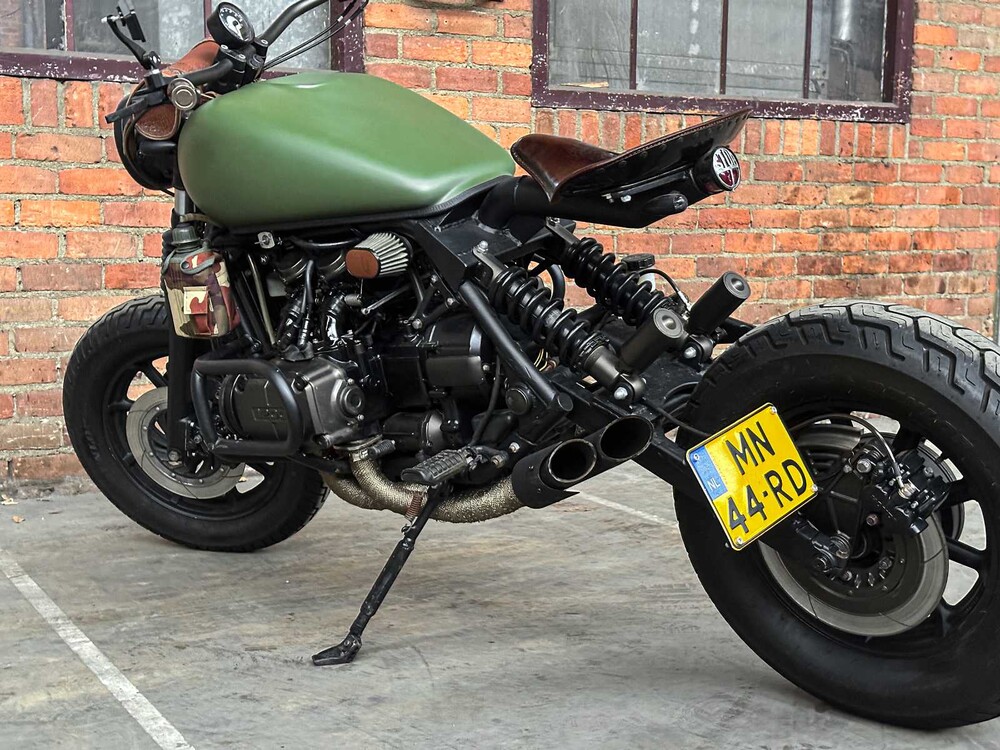 Honda GL1200 Interstate (CUSTOM GOLDWING) 1181cc 1987, MN-44-RD Cafe Racer Motorfiets