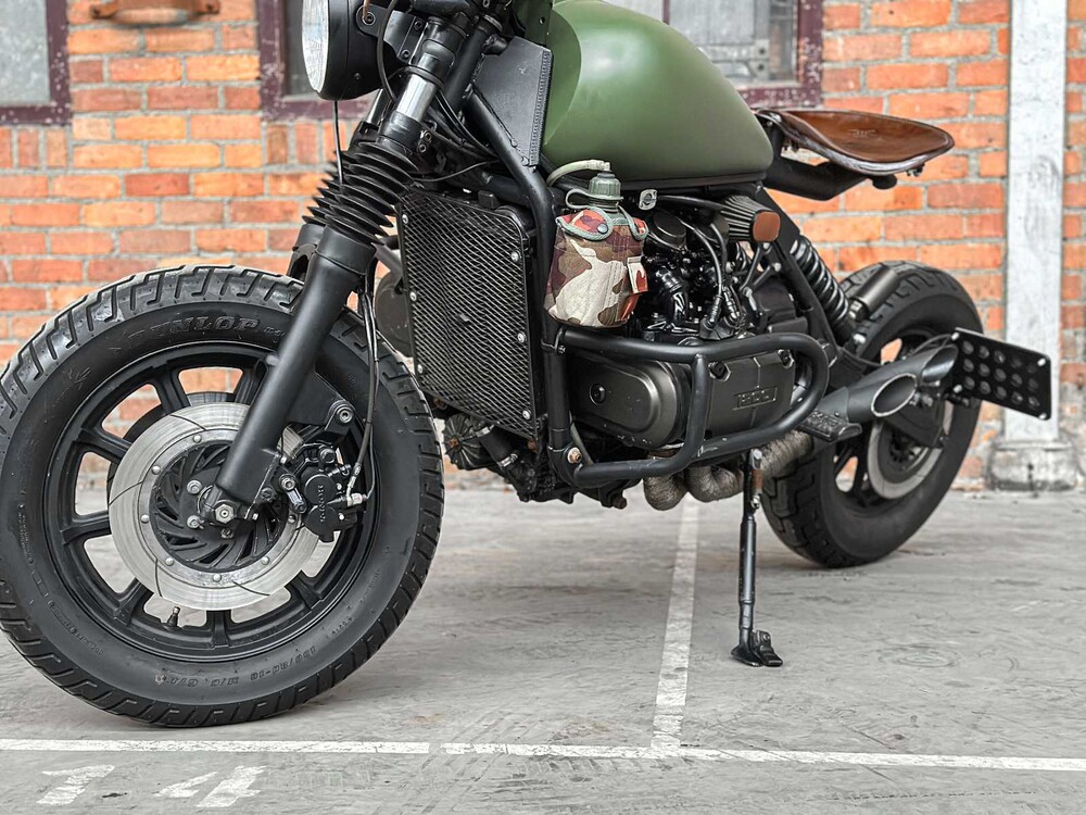 Honda GL1200 Interstate (CUSTOM GOLDWING) 1181cc 1987, MN-44-RD Cafe Racer Motorfiets