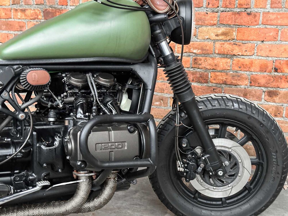 Honda GL1200 Interstate (CUSTOM GOLDWING) 1181cc 1987, MN-44-RD Cafe Racer Motorfiets