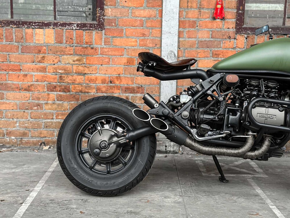 Honda GL1200 Interstate (CUSTOM GOLDWING) 1181cc 1987, MN-44-RD Cafe Racer Motorfiets