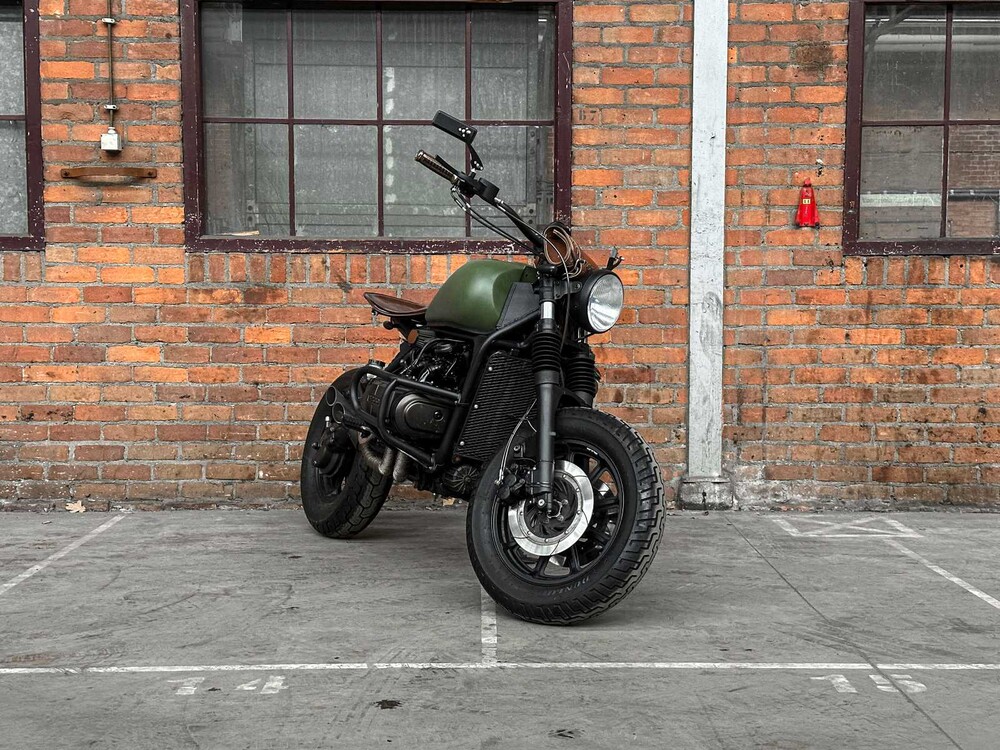 Honda GL1200 Interstate (CUSTOM GOLDWING) 1181cc 1987, MN-44-RD Cafe Racer Motorfiets