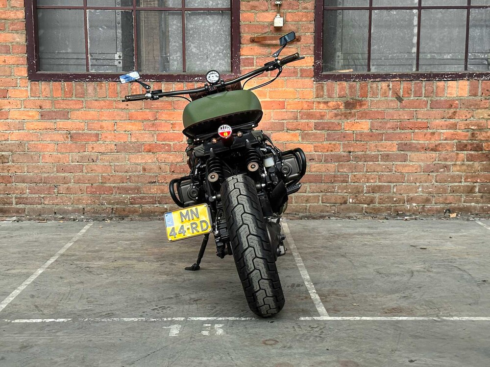 Honda GL1200 Interstate (CUSTOM GOLDWING) 1181cc 1987, MN-44-RD Cafe Racer Motorfiets