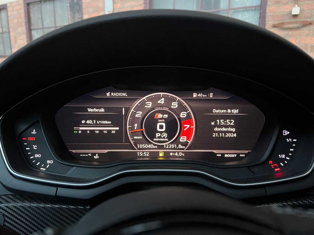 Audi S5 Sportback 3.0 TFSI Quattro Pro Line Plus 354hp 2017 (New Model), NV-880-X