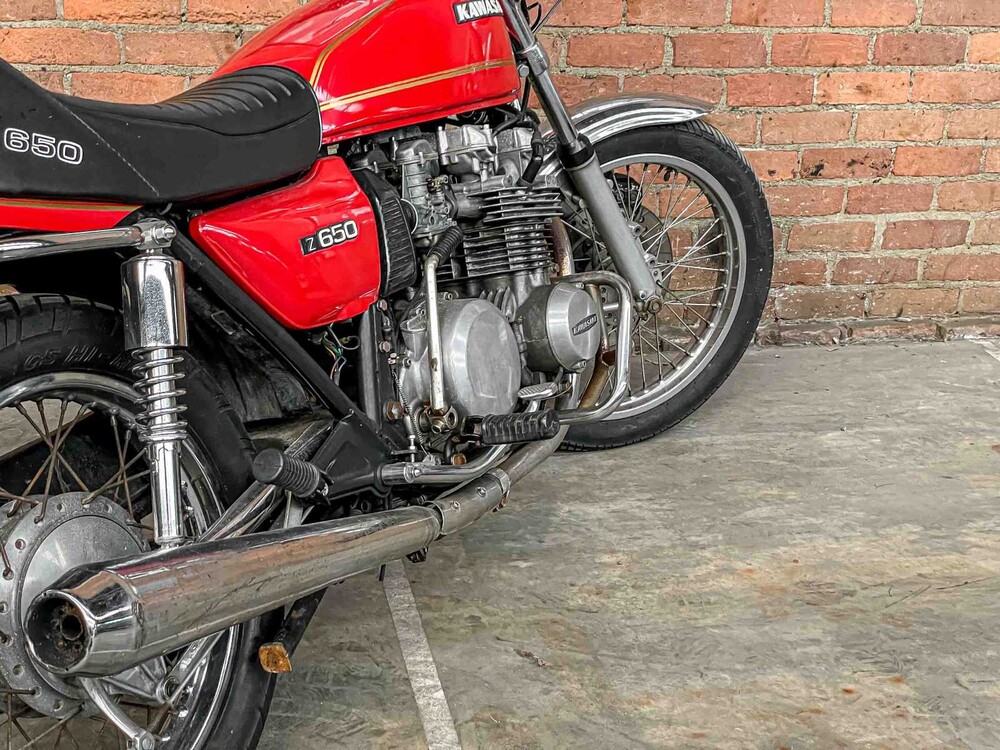 Kawasaki Z650 L3e 652cc 1977, XZ-48-71