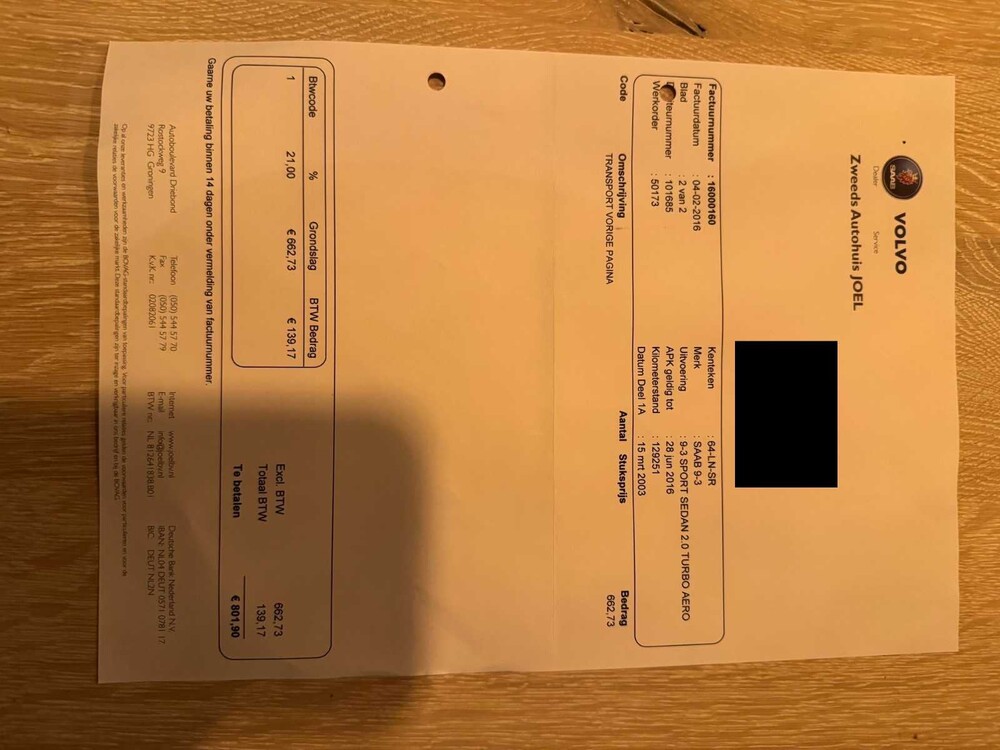 Saab 9-3 Sport Limousine 2.0T Aero 209PS 2003 (Original-NL), 64-LN-SR