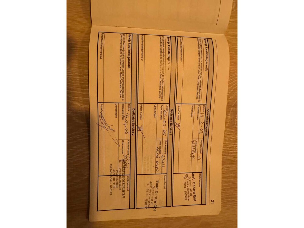 Saab 9-3 Sport Limousine 2.0T Aero 209PS 2003 (Original-NL), 64-LN-SR