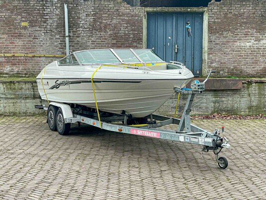 Mariah Shabah Speedboat 205hp 1999 (73-67-YE) 6+ meter Boat Trailer 2009 (77-WJL-7)