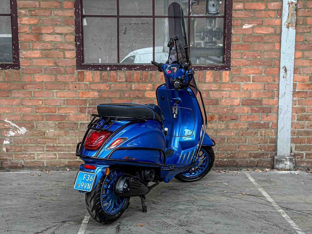 Vespa Sprint 4T Piaggio 2014, F-369-VN Scooter Snorscooter