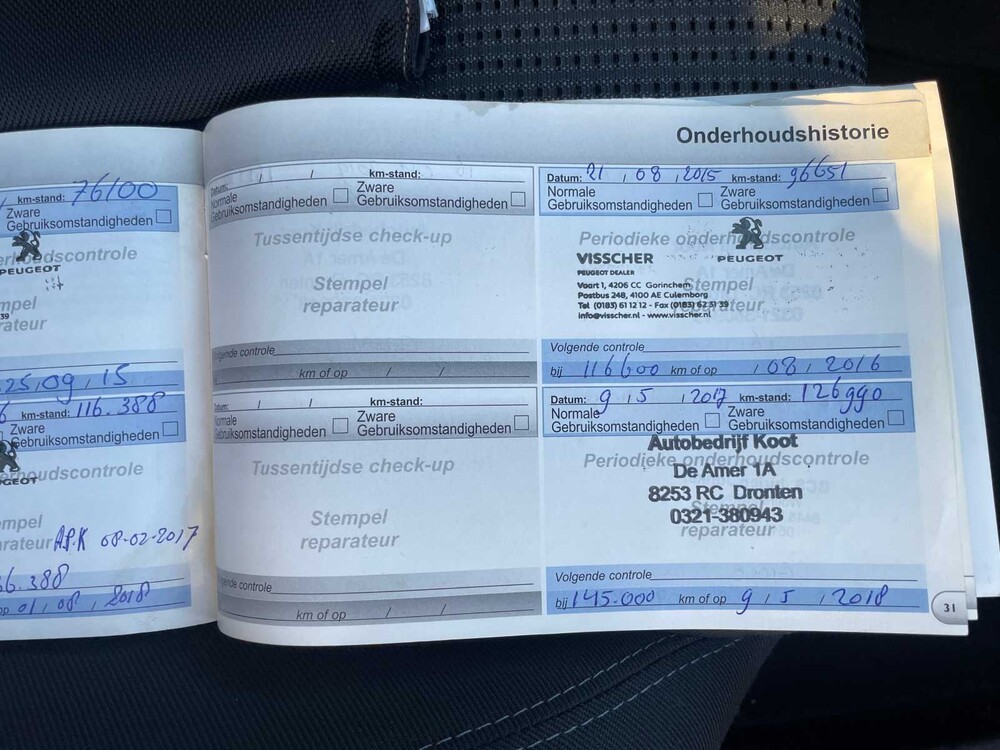 Peugeot 508 SW 1.6 e-HDi Blue L.Ex. 111PS 2012 (Original-NL), 80-TJF-3