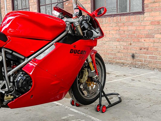 Ducati 998 Biposto Post Sport 998cc 123pk 2001, 97-MP-GN Motorfiets