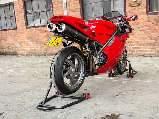 Ducati 998 Biposto Post Sport 998cc 123pk 2001, 97-MP-GN Motorfiets