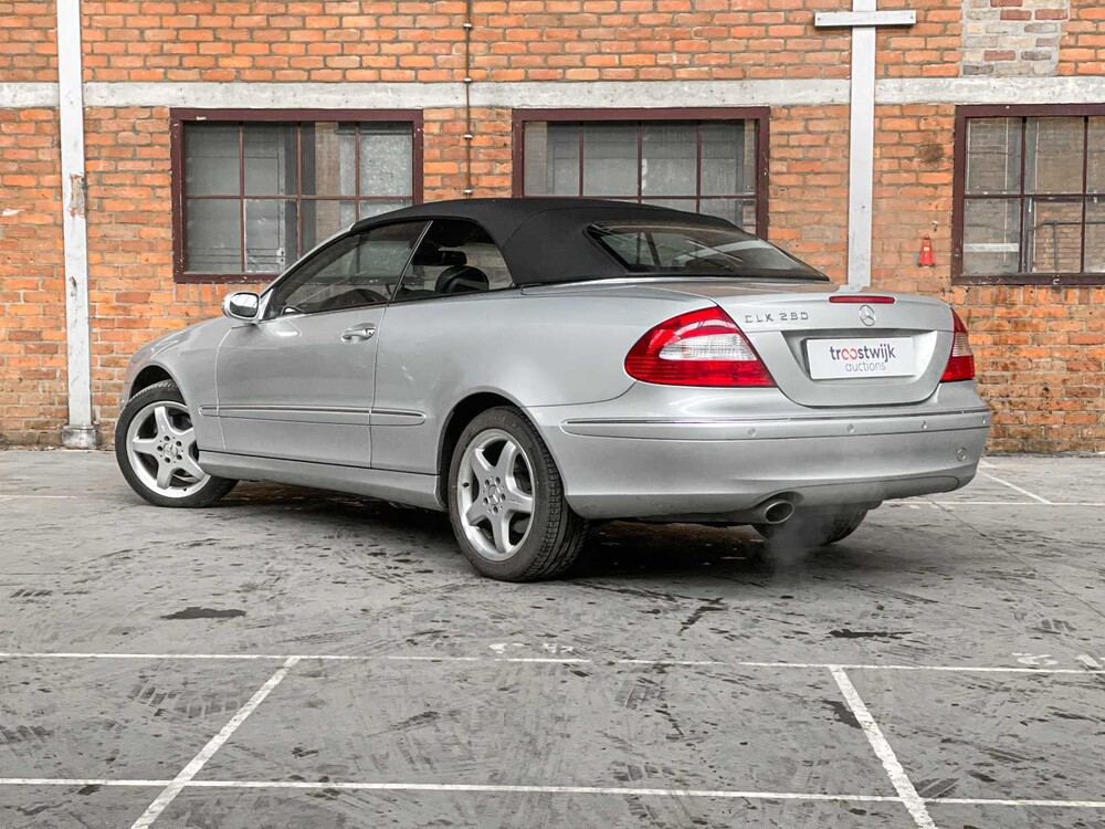 Mercedes-Benz CLK280 Elegance 3.0 V6 231PS 2006 CLK-Klasse Cabrio, 97-SX-BH