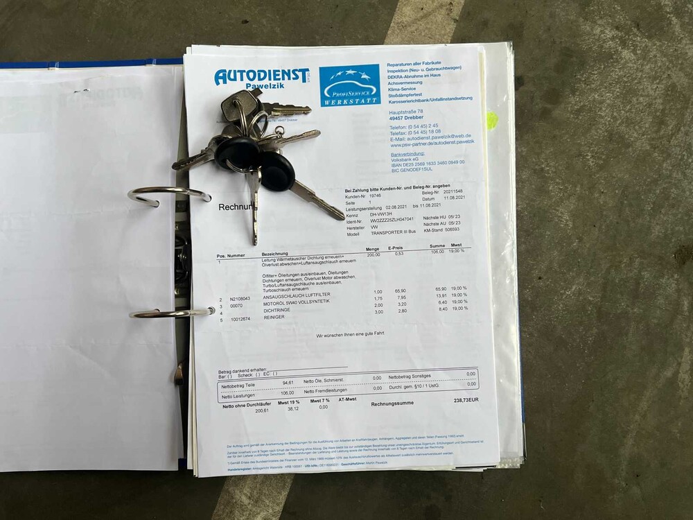 Volkswagen T3 California 69PS 1989