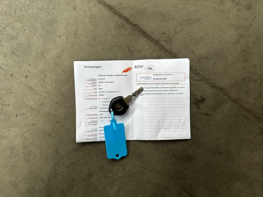 BMW Z3 Roadster 1.8 194PS 1998, 08-JRX-2