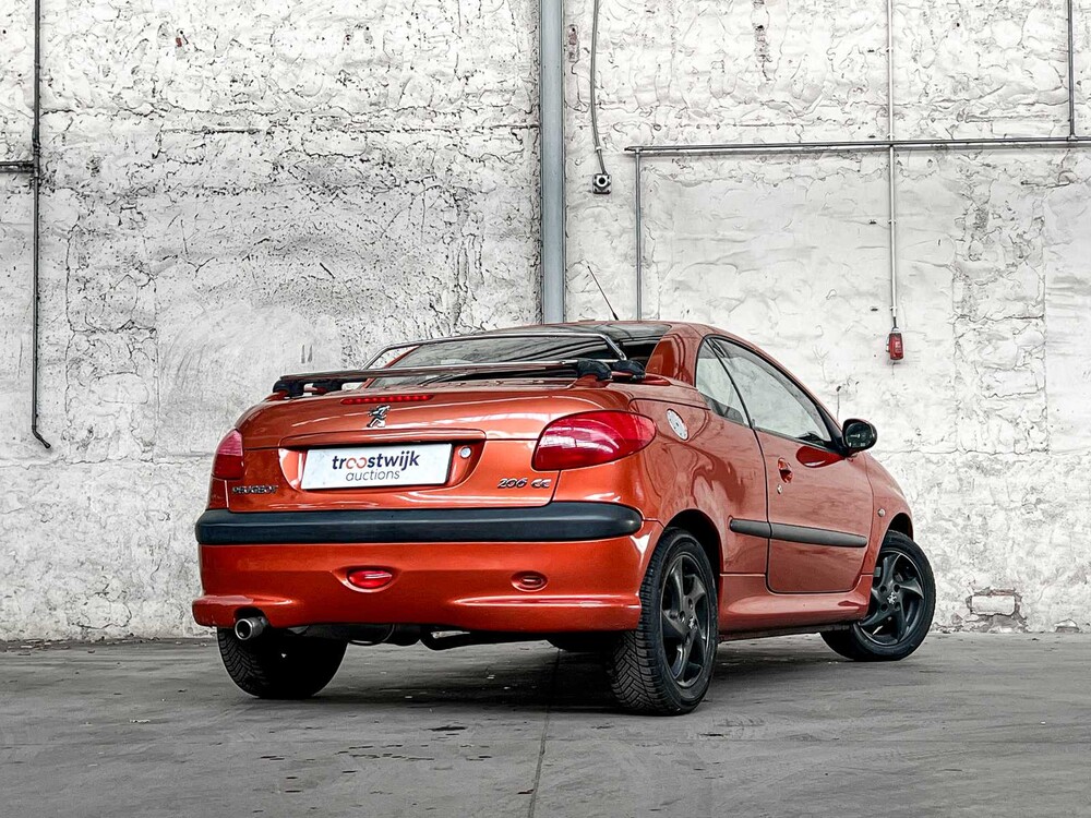 Peugeot 206 CC 1.6-16V 109pk 2002 (Origineel-NL), 66-JF-DN