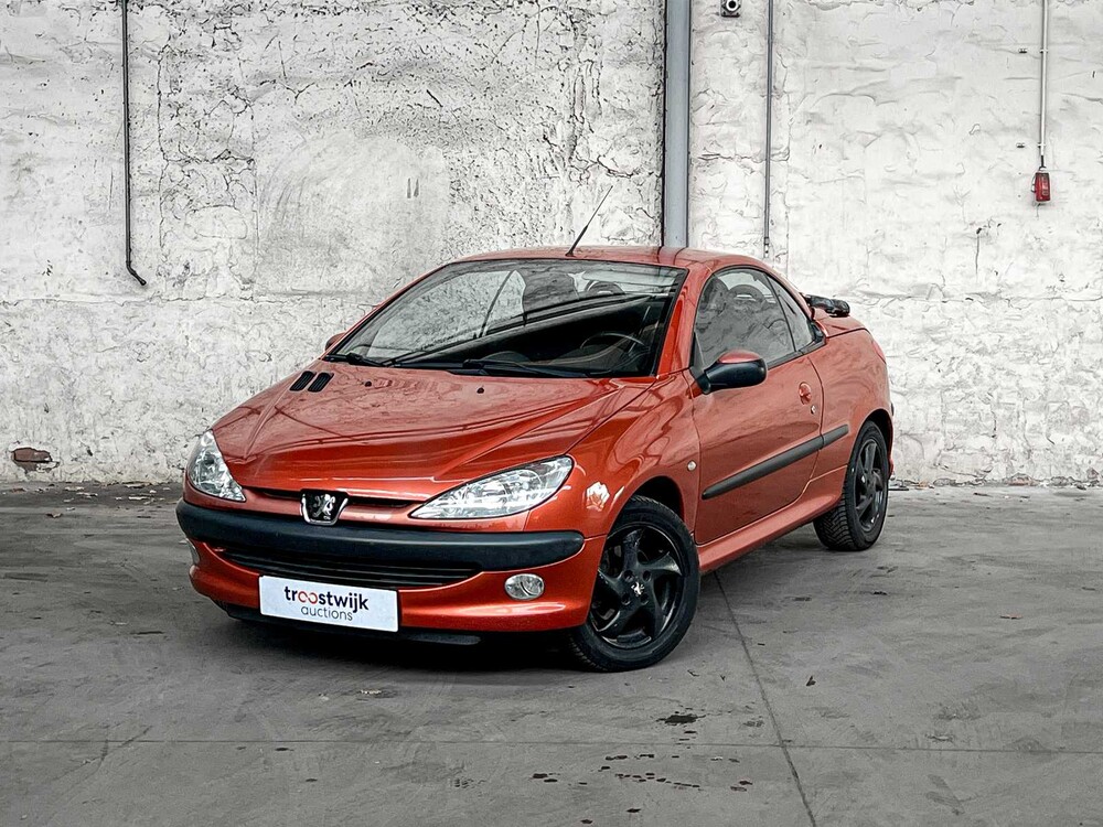 Peugeot 206 CC 1.6-16V 109pk 2002 (Origineel-NL), 66-JF-DN