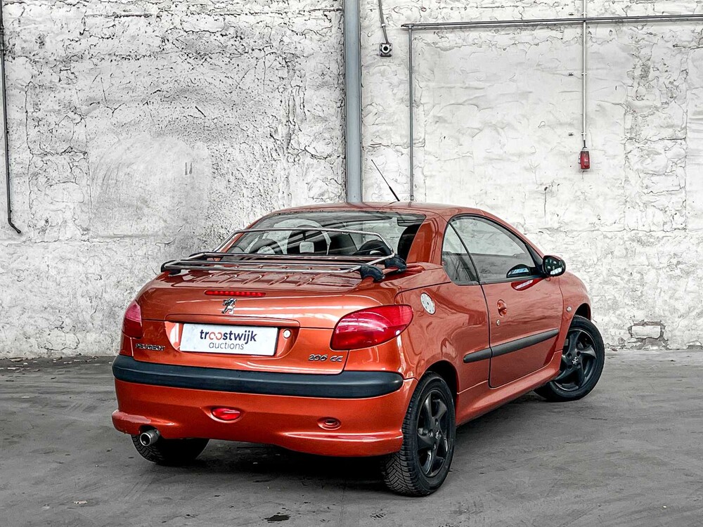Peugeot 206 CC 1.6-16V 109pk 2002 (Origineel-NL), 66-JF-DN