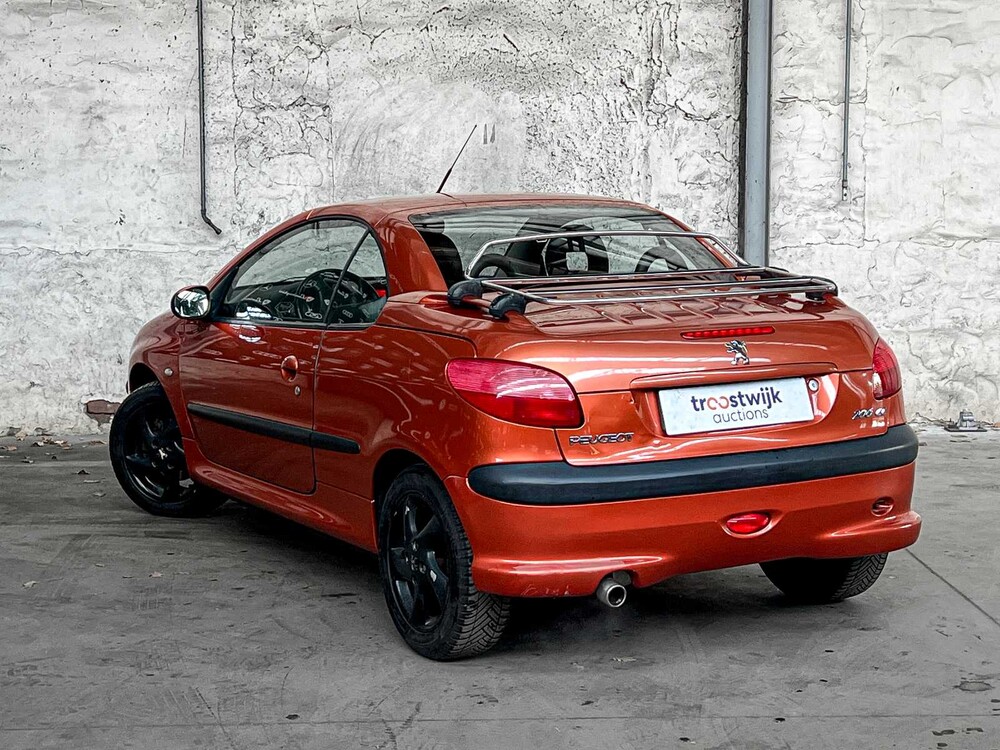 Peugeot 206 CC 1.6-16V 109pk 2002 (Origineel-NL), 66-JF-DN