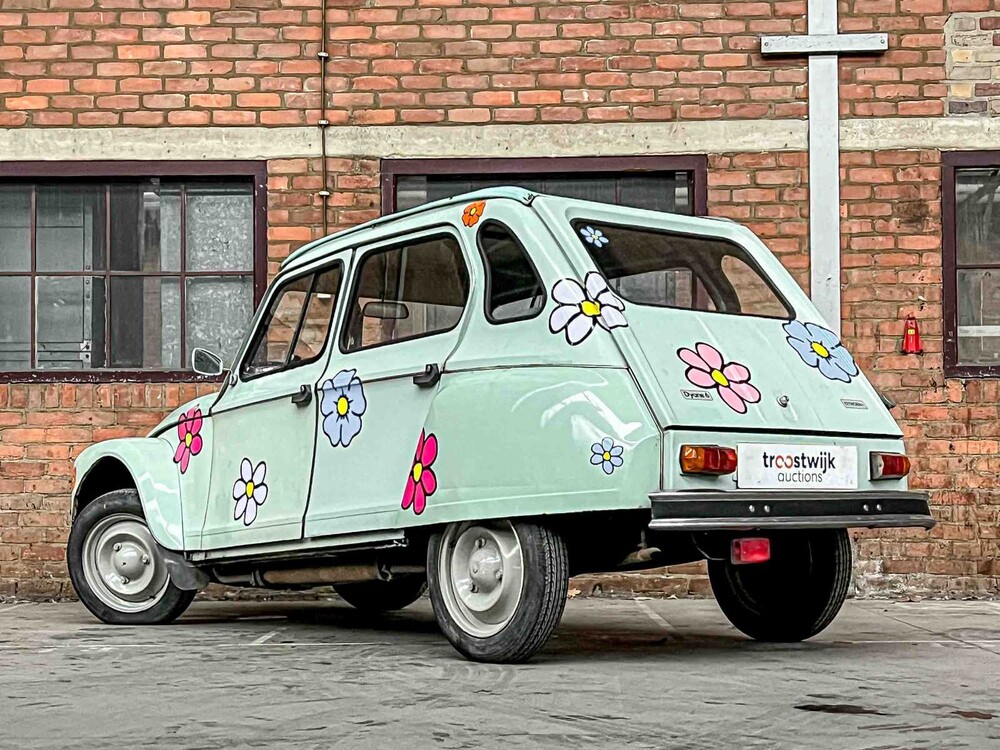 Citroen Dyane 2 CV 2CV6 Special 31pk 1982, Z-568-DH (Oldtimer)