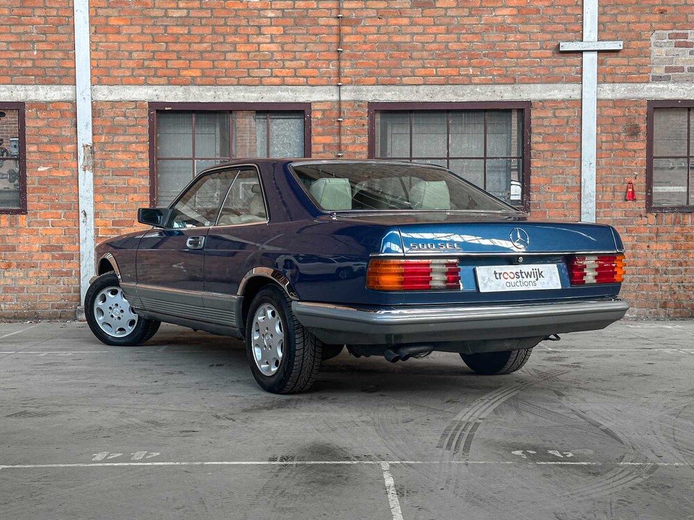Mercedes-Benz 500 SEC 5.0 V8 245pk 1984 S-klasse, 77-KVB-8