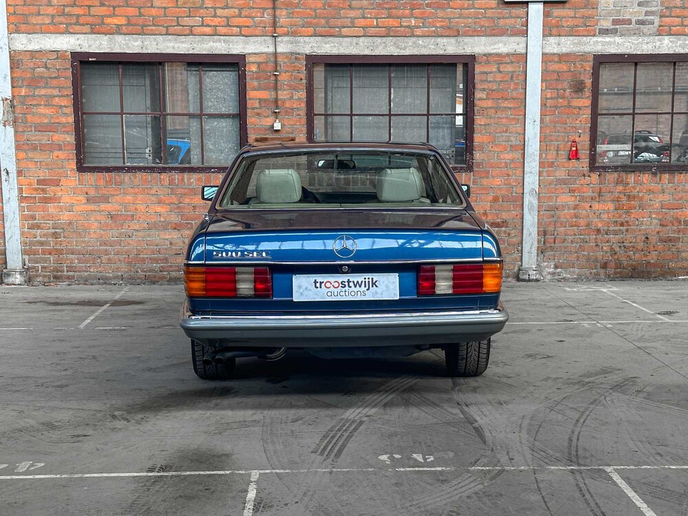 Mercedes-Benz 500 SEC 5.0 V8 245pk 1984 S-klasse, 77-KVB-8
