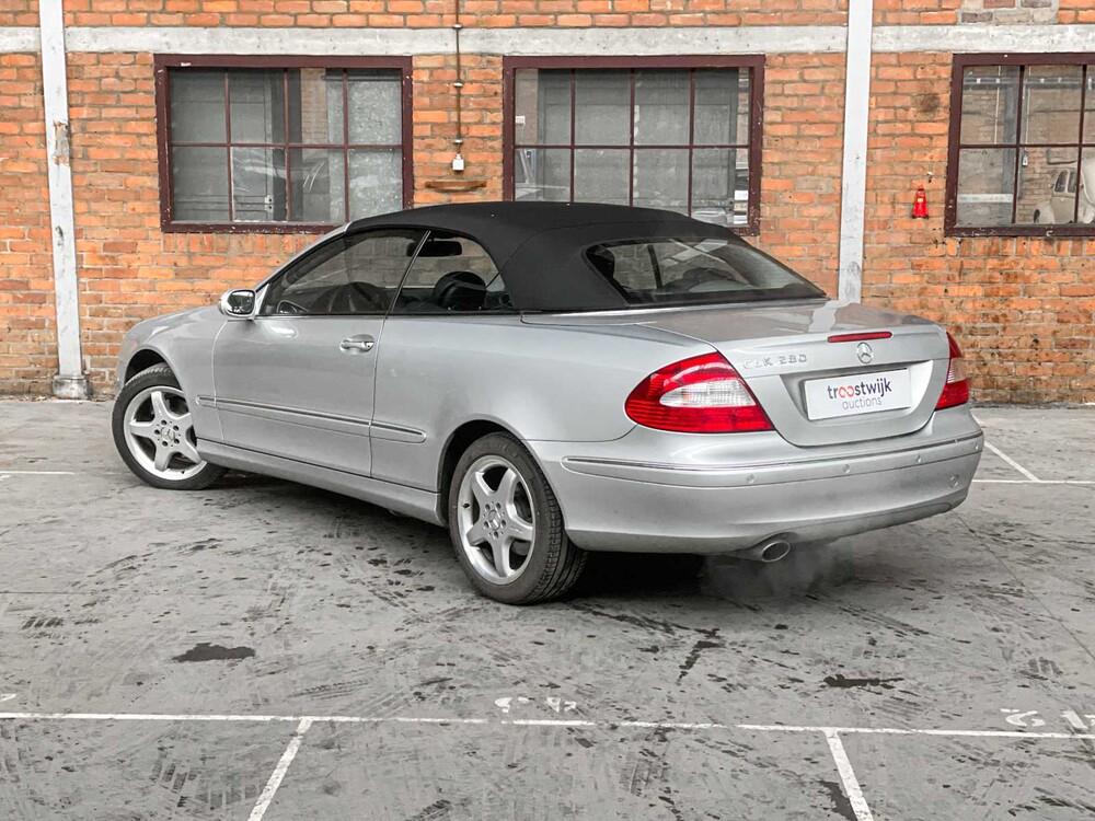 Mercedes-Benz CLK280 Elegance 3.0 V6 231pk 2006 CLK-klasse Cabrio, 97-SX-BH