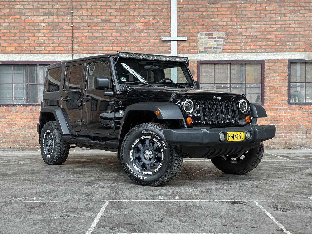 Jeep Wrangler Unlimited 2.8 CRD Rubicon 177hp 2008, H-441-ZL Youngtimer