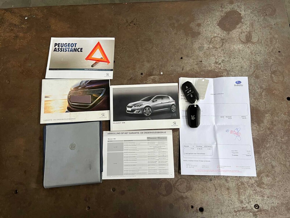 Peugeot 308 1.6 THP Première 125pk 2013 (Origineel-NL), 3-SJG-75